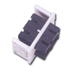 Siemon CT-SC-4-02 Flat Fiber Adapter CT Coupler with 2 Duplex SC Adapters (4 Fibers)