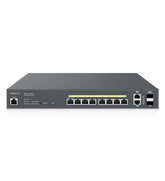 EnGenius ECS1112FP Cloud Managed 8-Port Gigabit PoE+ Switch with 130W Power Budget