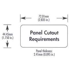Siemon CT-MFP-HME-01 CT Modular Furniture Adapter for Herman Miller Ethospace Beltline Openings