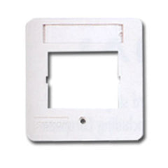 Siemon CT-FP-D-02 Single Gang German Faceplate