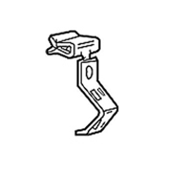 Erico 70824 Hammer-On Plain and Threaded Rod Hangers