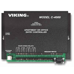 Viking C-4000 Apartment / Office Entry System Controller for Up To 4 Entrance Locations