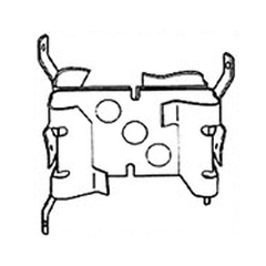 Erico MAC2T Snap-in Support 1 to 4 Runs of MC/AC (Package 100)