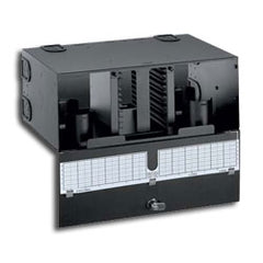 Panduit® FRME144SBL Opticom Fiber Optic Rack Mount Enclosure