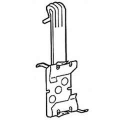 Erico MAC2VF14 Snap-in Flexible Conduit 1/16" thru 1/4" C Purlin Or Vertical Flange (Package of 100)