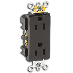 Leviton 16262 Industrial Grade 15A/125V Duplex Decora Receptacle