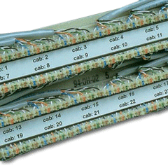 Panduit® PLL-22-PO-1 Adhesive 110 Block Labels