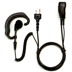 Pryme SPM-300EB Medium Duty Lapel Mic for Cobra, Icom, Maxon, Midland, and Yaesu Radios