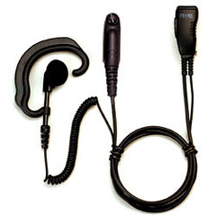 Pryme SPM-343EB Medium Duty Lapel Microphone for Motorola and Relm Radios