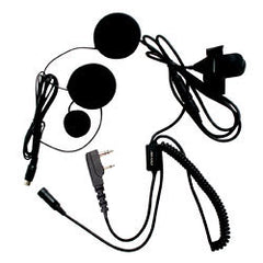 Pryme SPM-801F SPM-800 Series Medium Duty In-Helmet Mic for Kenwood/Relm Radios