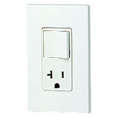 Leviton 5636 20 Amp Decora Combination Receptacle