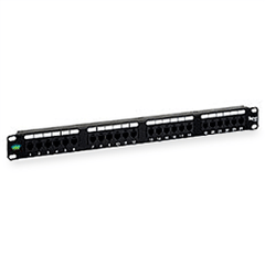 ICC ICMPP024U6 USOC Patch Panel, 6 Position- Conductor, 24 Port/1 RMS