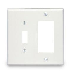 Leviton 80605 Midway Size Smooth Plastic Wallplates