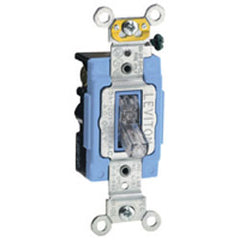 Leviton 1221-LH Single-Pole Lighted Handle