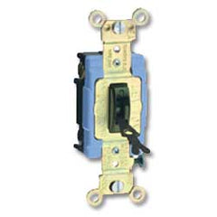 Leviton 1104-2L Side Wired 4-Way Locking 120/277V AC Quiet Switch