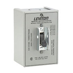 Leviton N1303-DS Three-Pole Manual Motor Starting Switch