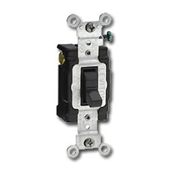 Leviton CSB3-15 Toggle 3-Way AC Quiet Switch