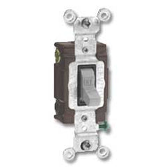 Leviton 5502-8 Double-Pole Hospital Call SwitchToggle Side Wired Quiet Switch