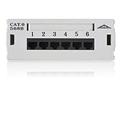 Allen Tel AT66-6P Surface Mount Category 6 Patch Box