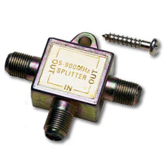 Allen Tel CT411 900 MHz Mini 2-Way Coaxial Splitter