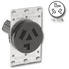 Leviton 5207 125/250V Flush Mount Receptacle