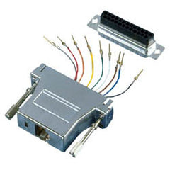 Allen Tel ATRA8S Shielded Adapter Kit with Metalized Plastic Hoods (25-Pin)