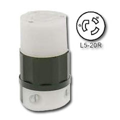 Leviton 2313 20 Amp 125V Locking Connector