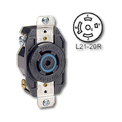 Leviton 2510 20 Amp 120/280V Receptacle