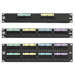 Leviton 5G596-U 19" GigaMax 5e Plus Universal Patch Panel