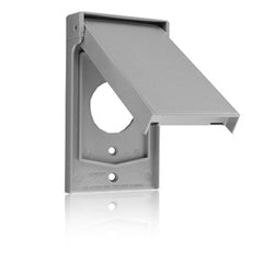 Leviton 4979 Single Receptacle Thermoplastic Weather-Resistant Covers
