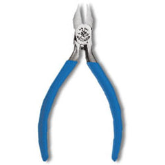 Klein Tools, Inc. D244-5C 5" Electronics Diagonal-Cutting - Pointed Nose, Narrow Jaws