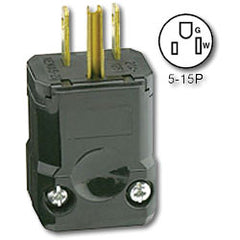 Leviton 5256-VB 15Amp 125V Industrial Grade NEMA 5-15 Plug