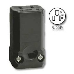 Leviton 5359-VB 20Amp 125V Industrial Grade NEMA 5-20 Connector