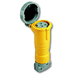 Leviton 320C4W 125 AC 2P3W Wiring Watertight Pin and Sleeve Connector