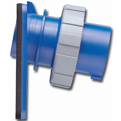 Leviton 320B6W 250 AC 2P3W Wiring Watertight Pin and Sleeve Inlet