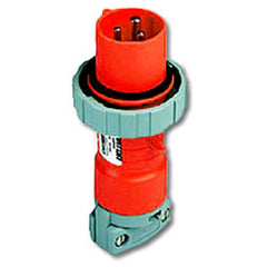 Leviton 420P7W 480 AC 3-Phase 3P4W Wiring Watertight Pin and Sleeve Plug