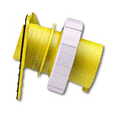 Leviton 330B4W 125 AC 2P3W Wiring Watertight Pin and Sleeve Inlet