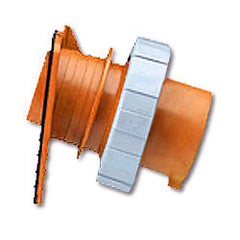 Leviton 430B12W 125/250 AC 3P4W Wiring Watertight Pin and Sleeve Inlet