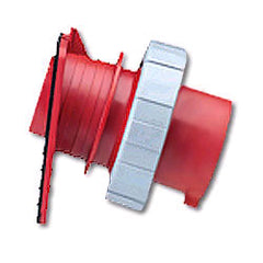 Leviton 430B7W 480 AC 3-Phase 3P4W Wiring Watertight Pin and Sleeve Inlet