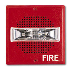 Wheelock CH70-24MCW-FR Multi-Candela 24V Wall Mount Chime Strobe 15/30/75/110 Candela