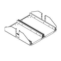 Chatsworth Products 12467 Dual Tower Sliding Shelf for 23" Rack