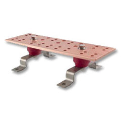 Chatsworth Products 40153 TMGB Pattern Busbar, 4"W x 1/4"H