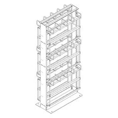 Chatsworth Products 12578 MDF 66 Block Mounting System 35"