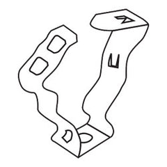 Erico 16M4I Thread Impression Conduit Clip (Package of 100)