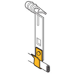 Erico RMXAF14 Clip for Romex or Non-Metallic Cable to Z Perlin 1/16" 1/4" Thick (Package of 100)