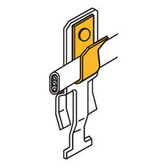 Erico RMXATS Clip for Romex or Non-Metallic Cable to Acoustical "Tee-Bar" (Package of 100)