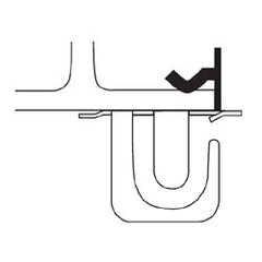 Erico MCS10024 Pre-Riveted Hammer-on Factory Assemblies (Package of 100)