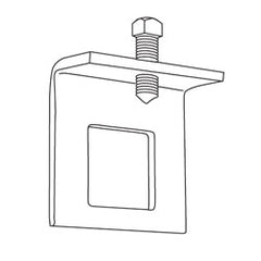 Erico BC16A000EG Beam Clamp for Strut, 7/8" Flange (Package of 20)