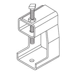 Erico STCB6 Dual Purpose Strut / Beam Clamp, 3/4" to 1-5/8" Flange (Package of 10)