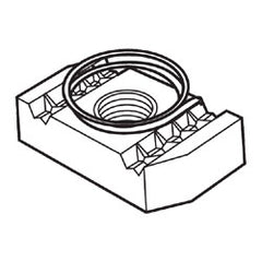 Erico TSNT0025EG Strut Nut Fits all Struts 1-5/8" (41 mm) wide (Box of 100)